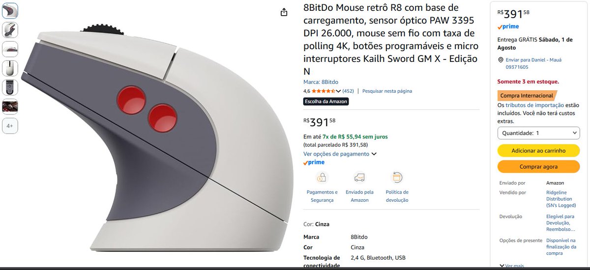 danz29BSA's tweet photo. @odiopurodapm É esse aqui mano, faz parte do conjunto do teclado (não paguei tudo isso ele aumentou de preço) https://t.co/q1S2S1f46q