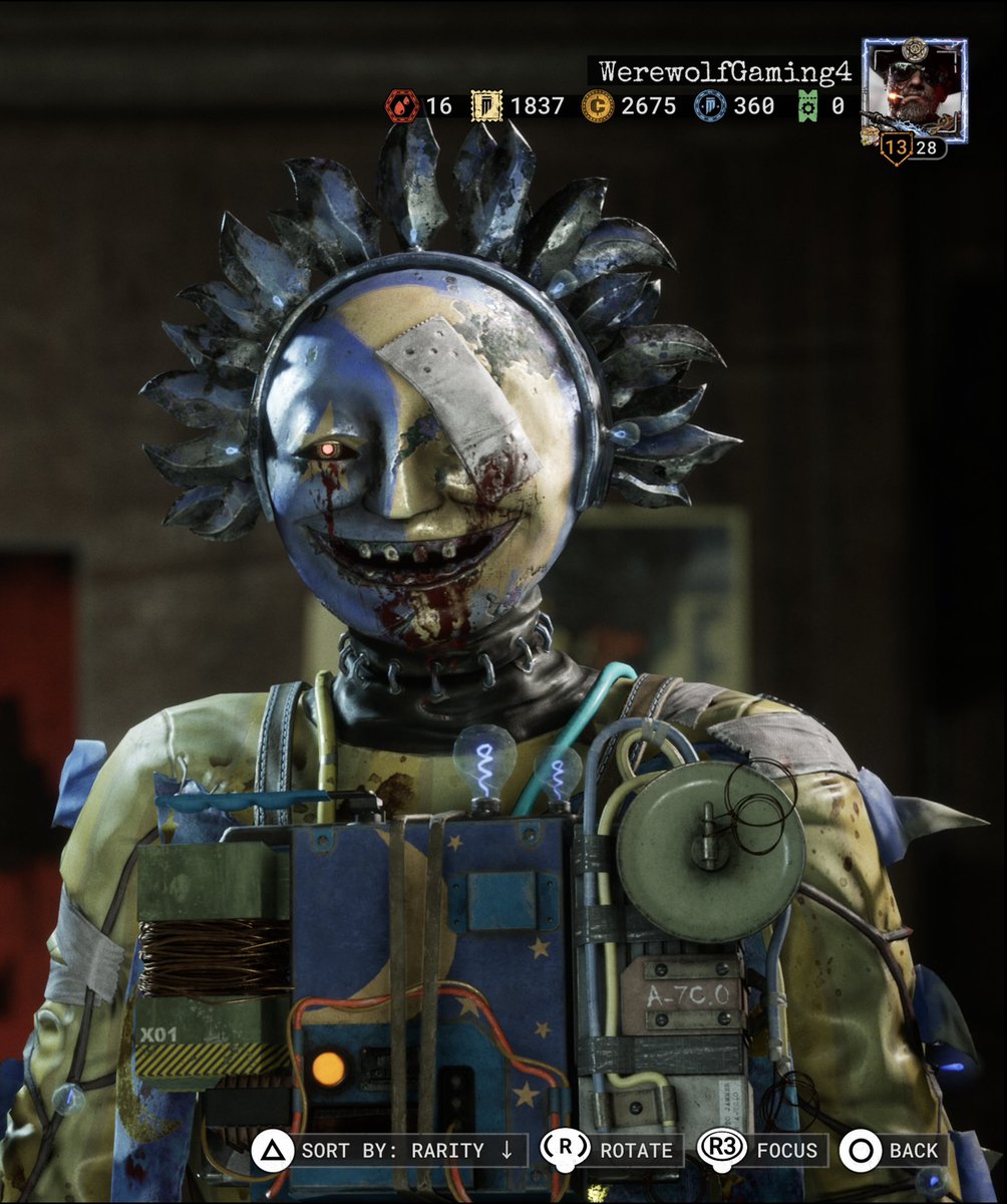 DelusionalGBear's tweet photo. My fav reagent skin so far for outlast trials, idk why this was like OMG NEED https://t.co/YFAqNroFt8