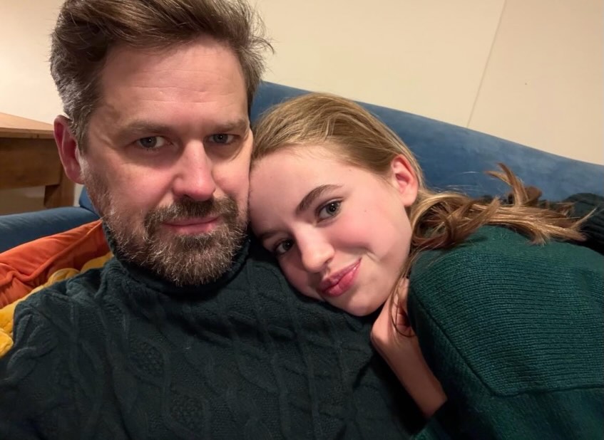 nellfiisher's tweet photo. cute pictures Nell shared for Father’s Day 💚 https://t.co/akatOK18By