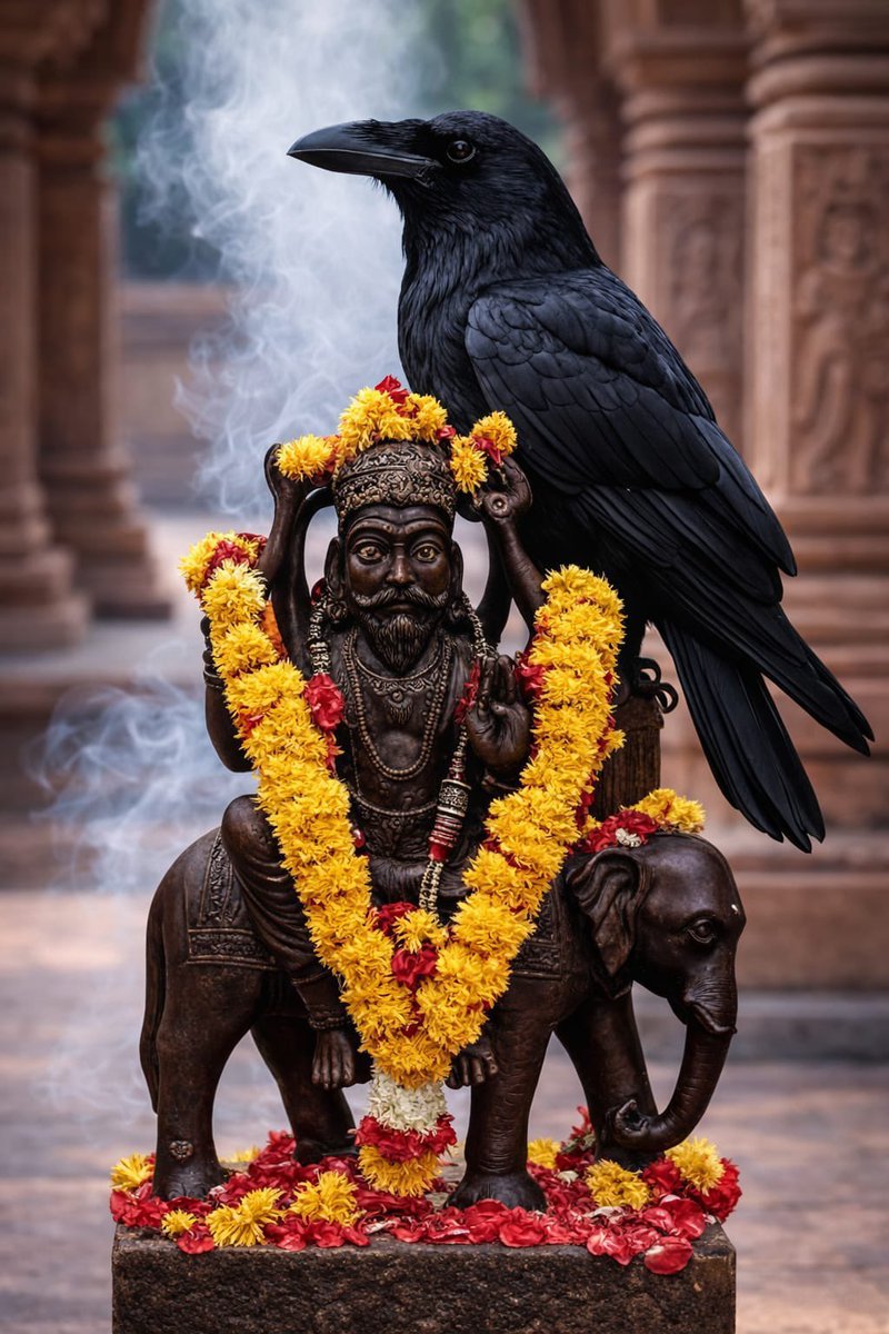 bhumidixit__'s tweet photo. ॐ शं शनैश्चराय नमः 🐦‍⬛ https://t.co/OpDiFn8gcA