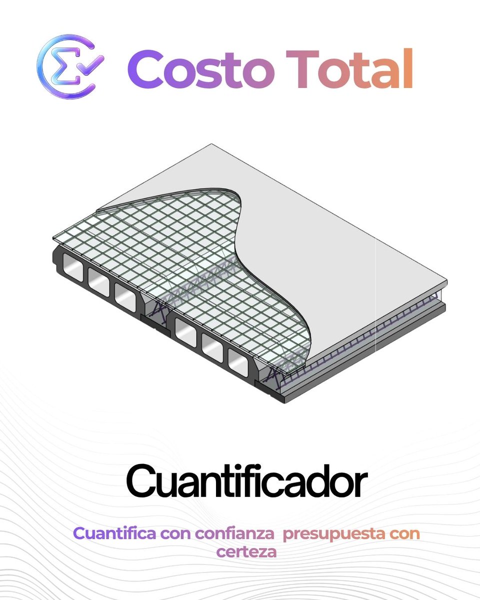CostoTotal's tweet photo. ⚡Cuantifica más rápido. Presupuesta con mayor precisión.   

El módulo Cuantificador de #CostoTotal transforma la información técnica de tus proyectos en cantidades listas para presupuestar.      Cuantificación rápida y precisa.     
 #APU #Presupuestos #ObraCivil #Construcción https://t.co/je2zc2XvUn