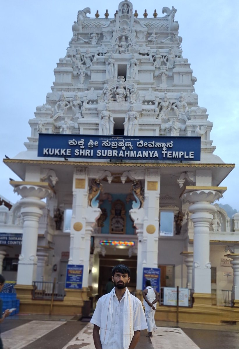 mrrushwanth's tweet photo. Off to shree kukke subramanyam 🙏 https://t.co/XQKZscb1L4