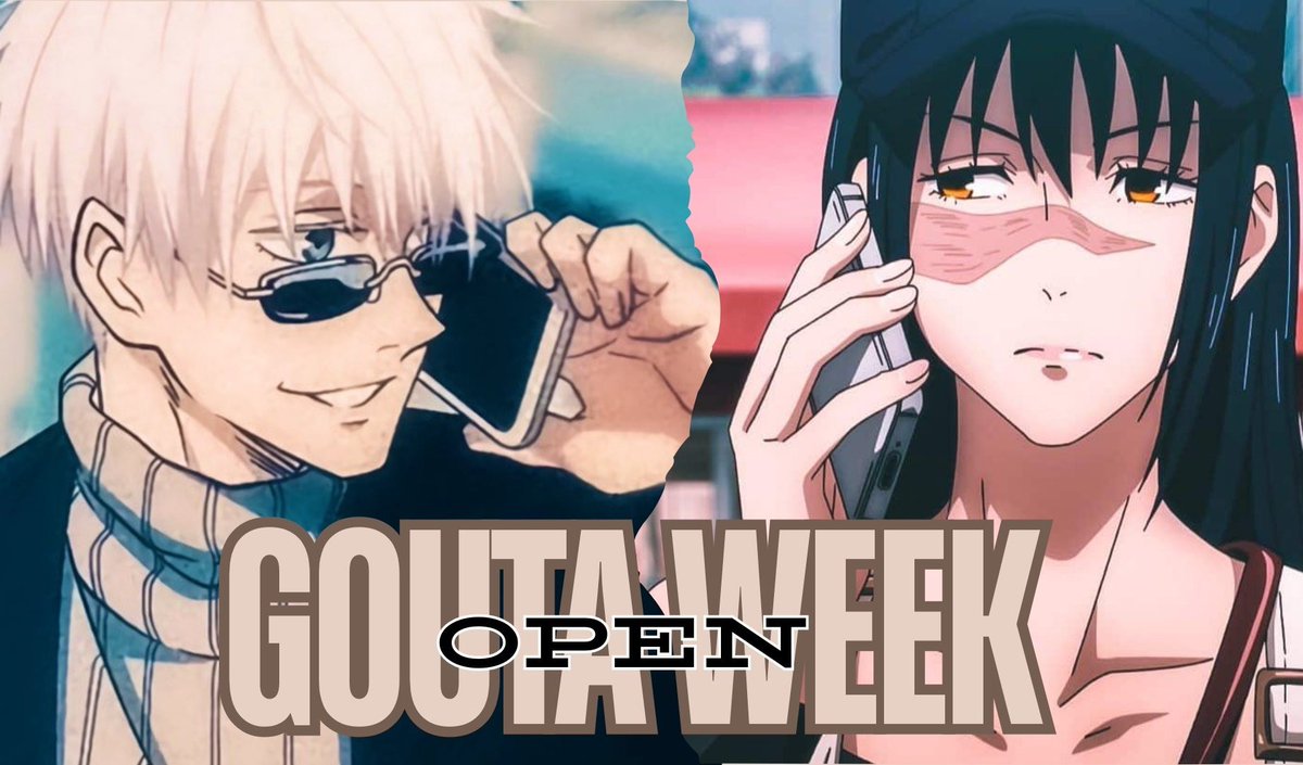 multifanzone's tweet photo. GoUta Week Entry Master Thread
AO3 / Wattpad : bigbadb2st
#goutaweek #goutaweek2026 #gojohime #gouta #satohime #五歌 https://t.co/SSxoMjtv3i