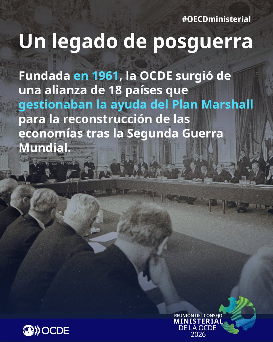 ocdeenespanol's tweet photo. ¿Qué es la #OCDE?
Dirigida por nuestros 38 países miembros, la OCDE trabaja cada día para mejorar la economía mundial y la calidad de vida de las personas en todas partes.
Obtén más información sobre qué hacemos: https://t.co/RYRTplVySA
#MejoresPolíticasParaUnaVidaMejor https://t.co/dK9DWRNH8a