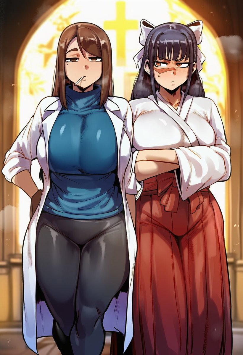 WillyKenTroX's tweet photo. Couple Alone #1

Ieiri Shoko x Iori Utahime

#hentaiِ #hentaiِart #AI #AIart️️️️️️️️️️️️️️️️️️️️️️️️️️️️️️️️️️️️️️️️️️️️️️️️️️️ #IeiriShoko #ShokoIeiri #IoriUtahime #UtahimeIori #JujutsuKaisen #JJK #JujutsuKaisenFanArt https://t.co/YXKNwkgi6f