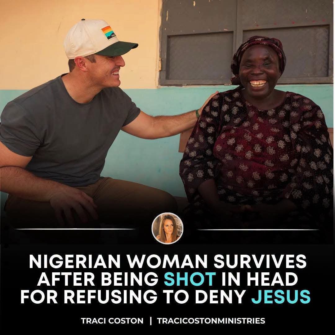 TevinMacharia's tweet photo. Suzanne was given a choice: deny Jesus or die.
When Islamic militants attacked her village in northern Nigeria, they demanded that she convert to Islam. Suzanne refused. Because she would not deny Christ, a militant shot her in the head.

Shockingly, the bullet did not kill her, but instead passed through both of her eyes, leaving her blind. The attackers assumed she was dead and left her beside her father, who had been k1lled in the same attack.

When villagers later came to bury the bodies, they discovered she was still alive. In an interview with Ryan Miller, he asked her “What would you say to the man who shot you in the face and took your eyes if they were standing here right now?”

She replied: "I have nothing to do to him. We'd shake hands of love. We would hug each other, we would pray. I don't hate him in my heart ever because he shot me. I have already forgiven him. I'm praying for him always that God will forgive him and also forgive me too."

Pray for believers like Suzanne and for persecuted Christians around the world—that they would be strengthened, protected, and that their courage would continue to point people to Jesus!