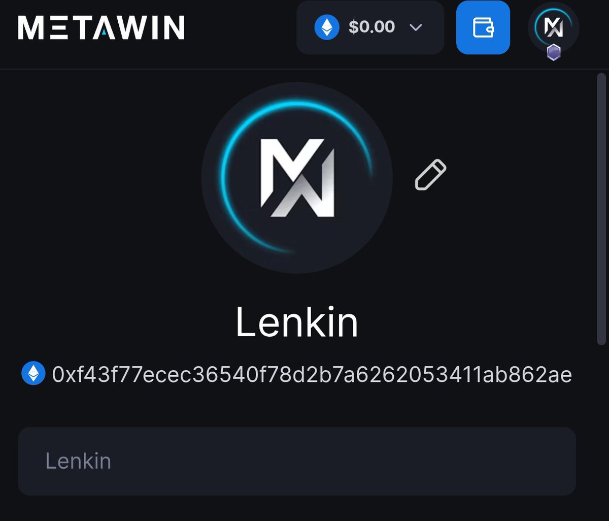 Lenkin98's tweet photo. @skel #skel
#Metawin
☔ ID: Lenkin

🫡 https://t.co/0dFetWiuUE