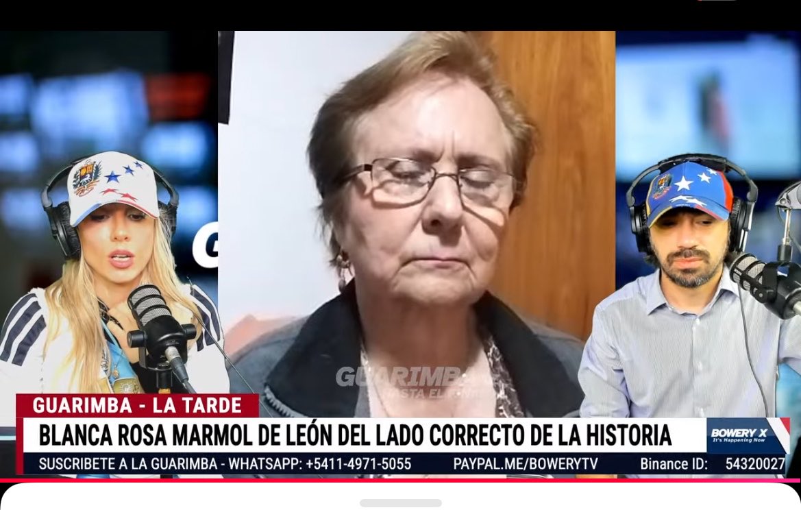 libertadyaVzl's tweet photo. Dra Mármol de Leon pide  la formación de una Junta de Gobierno transitoria, dicha junta tendría el mandato  de reestructurar el Consejo Nacional Electoral (CNE) para convocar a  elecciones y liberar presos políticos @GastonLevar @ChacoCma @cristiancrespoj @MariaCorinaYA https://t.co/Pc6F8Kgnw0