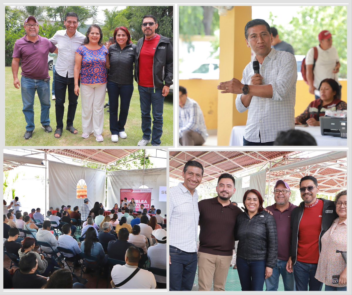Alejandro_ALJ's tweet photo. Hoy participamos en la #AsambleaInformativa en #HuajuapanDeLeón, cabecera del Distrito Electoral Federal 03, reafirmando nuestro compromiso con la #Transformación. 💪🏽

¡Juntas y juntos 🙋🏻‍♀️🙋🏻 fortalecemos la unidad y la organización desde el #Territorio! https://t.co/zwa70llPCl