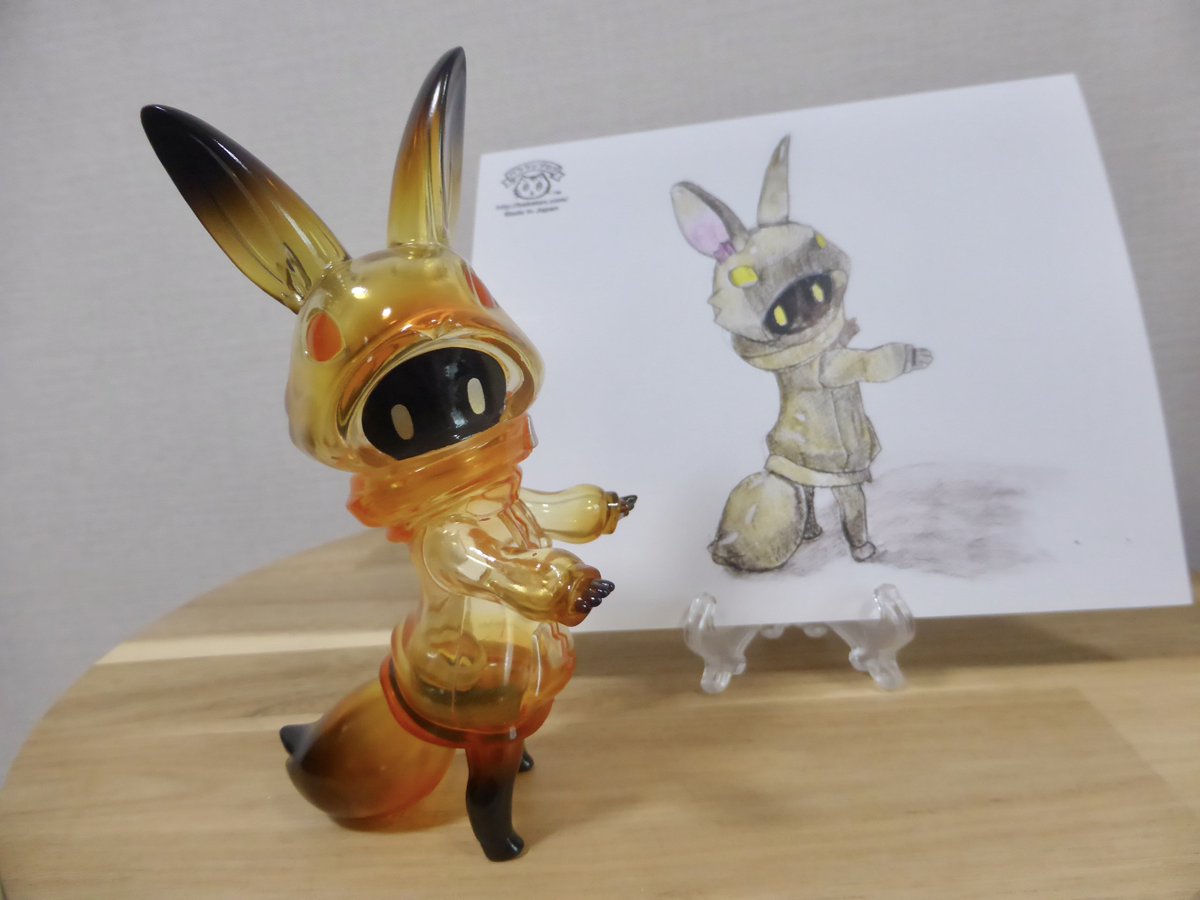 バケタンブログさんの抽選販売に当選して 琥珀ちぃちぃ🐰がやってき