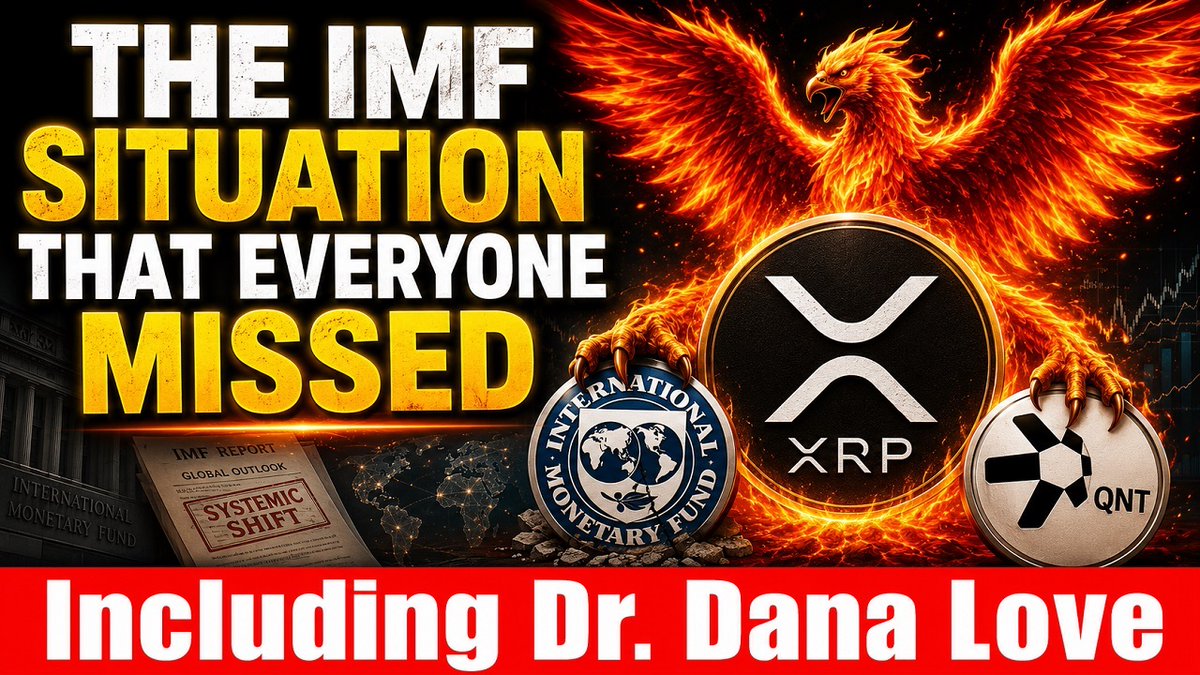 DPGmaximus's tweet photo. 🚨XRP and QNT Holders! Here ls The IMF Situation That Everyone Missed! Including @DanaFLove
https://t.co/ynbU3qIj2P https://t.co/lS6T9iFefP