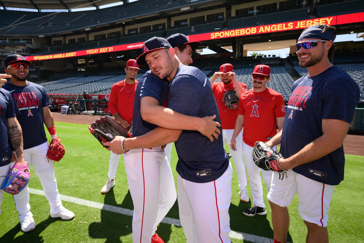 Angels's tweet photo. BP at the Big A 🤩 https://t.co/7boEjXbyJM