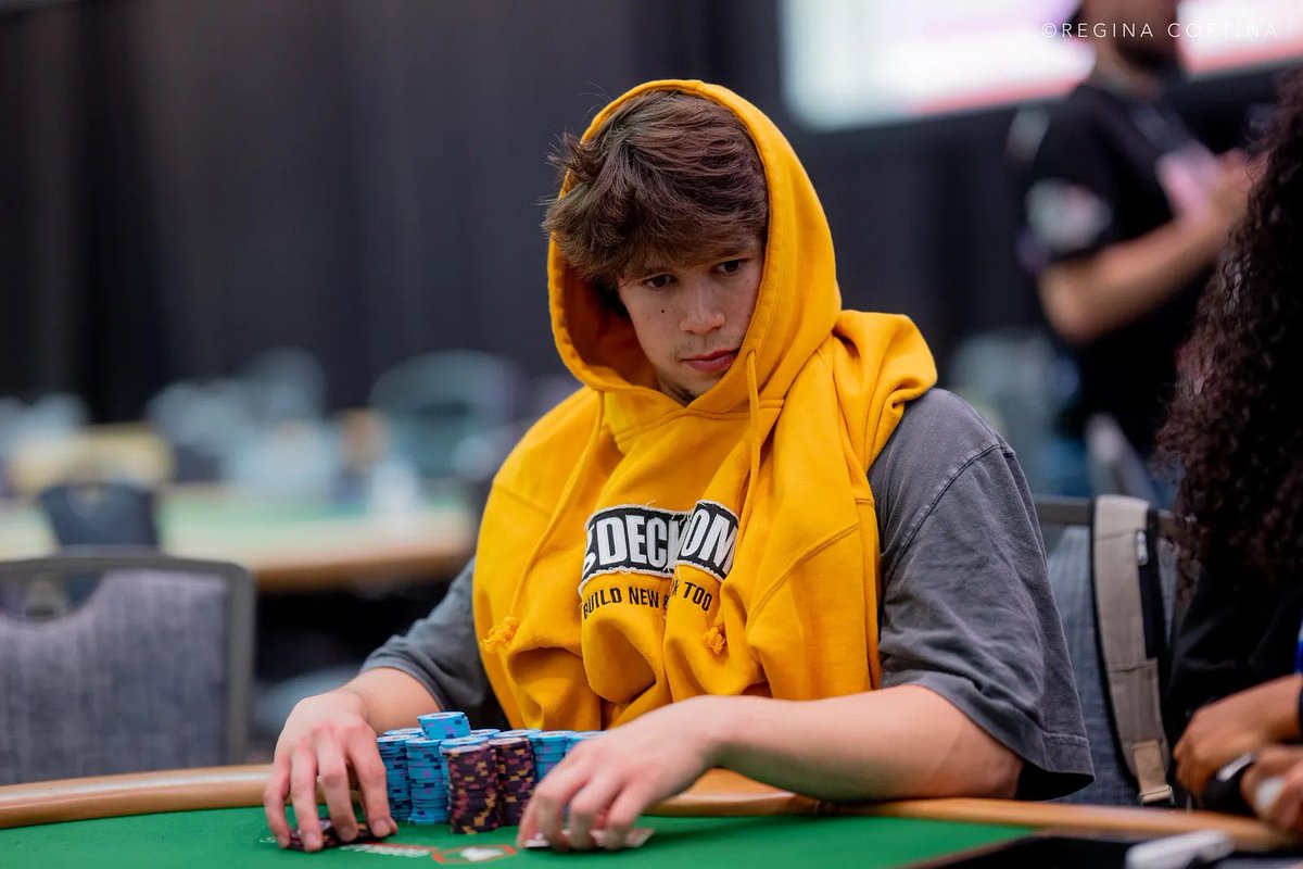 garrettdwire10's tweet photo. Summer=Saved. Thank you God for giving me this opportunity. Special shoutout to @Gr8Turk1977 for all the mentorship. Special shoutout to @JoeyOsterbauer for making sure we had the rowdiest rail possible. Want to thank the MN Poker Community for everything. 1x Bracelet Winner. https://t.co/RMzKSaQg7c