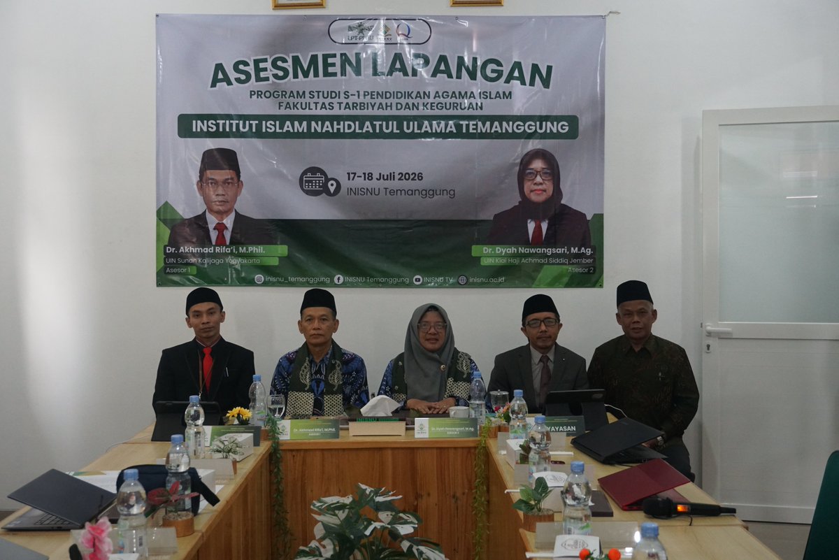 HamidullohHI's tweet photo. Asesmen Lapangan S1 PAI INISNU Temanggung Dimulai, Asesor LAMDIK Tekankan Budaya Mutu https://t.co/X0XCyoMU96

https://t.co/0Q7XbxRwb3

https://t.co/i5cmrMfxj7 https://t.co/I2BUWQTeTF