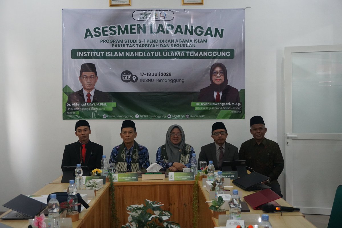 HamidullohHI's tweet photo. Asesmen Lapangan S1 PAI INISNU Temanggung Dimulai, Asesor LAMDIK Tekankan Budaya Mutu https://t.co/X0XCyoMU96

https://t.co/0Q7XbxRwb3

https://t.co/i5cmrMfxj7 https://t.co/I2BUWQTeTF