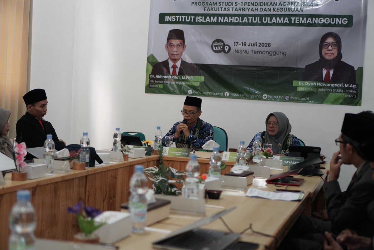 HamidullohHI's tweet photo. Asesmen Lapangan S1 PAI INISNU Temanggung Dimulai, Asesor LAMDIK Tekankan Budaya Mutu https://t.co/X0XCyoNrYE

https://t.co/0Q7XbxS40B

https://t.co/i5cmrMg58F https://t.co/VAxboYcoCU
