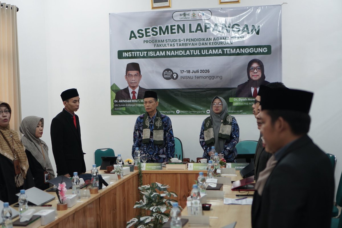 HamidullohHI's tweet photo. Asesmen Lapangan S1 PAI INISNU Temanggung Dimulai, Asesor LAMDIK Tekankan Budaya Mutu https://t.co/X0XCyoMU96

https://t.co/0Q7XbxRwb3

https://t.co/i5cmrMfxj7 https://t.co/EQ9MhtjlKE