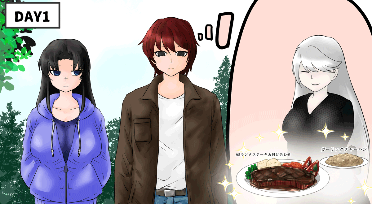 bbcorn456's tweet photo. #shrift @P_T_O_さん、素敵なイラストを本当にありがとうございます。料理が大好きなルシィが、お気に入りの料理を作って味わっている光景ですね。（笑） https://t.co/Gofxycygc2