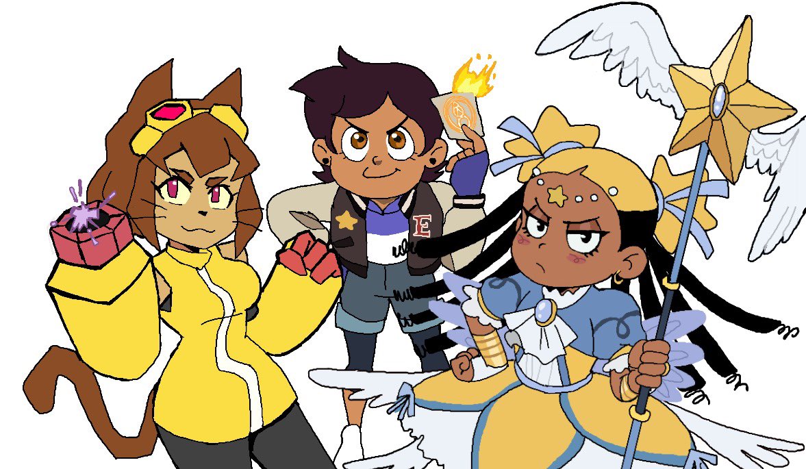 ToonLover01's tweet photo. Today I received quite the bounty of art commissions! Big thanks to @essnstuffs @Bonnie_yun28 and @queenhello58898 for these wonderful artworks!
#tadc #artcommission #theowlhouse #gameoverse #chowder #flapjack #commission #commossionedart #pppidwtbamg https://t.co/Nid4rRmeOk