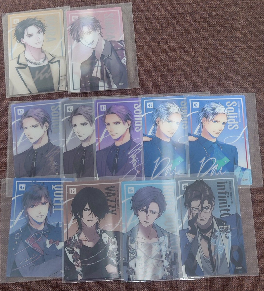 pooh3_coffee's tweet photo. 【 交換 】
ツキプロ ツキショ ビビラン

譲
レンチキュラーカード
★：宗司 志季 大 一紗
望 壱星 歩 零

求 異種 各1
ビビラン ステッカー
衛 涼太 > ◆ルカ
異種 COT部 交換日記 里津花
無印 定価 譲渡

◆単体不可 （◆ ⇔ 無印1:1は検討可能です）
郵送 都内手渡し https://t.co/DSO97xV4Wk