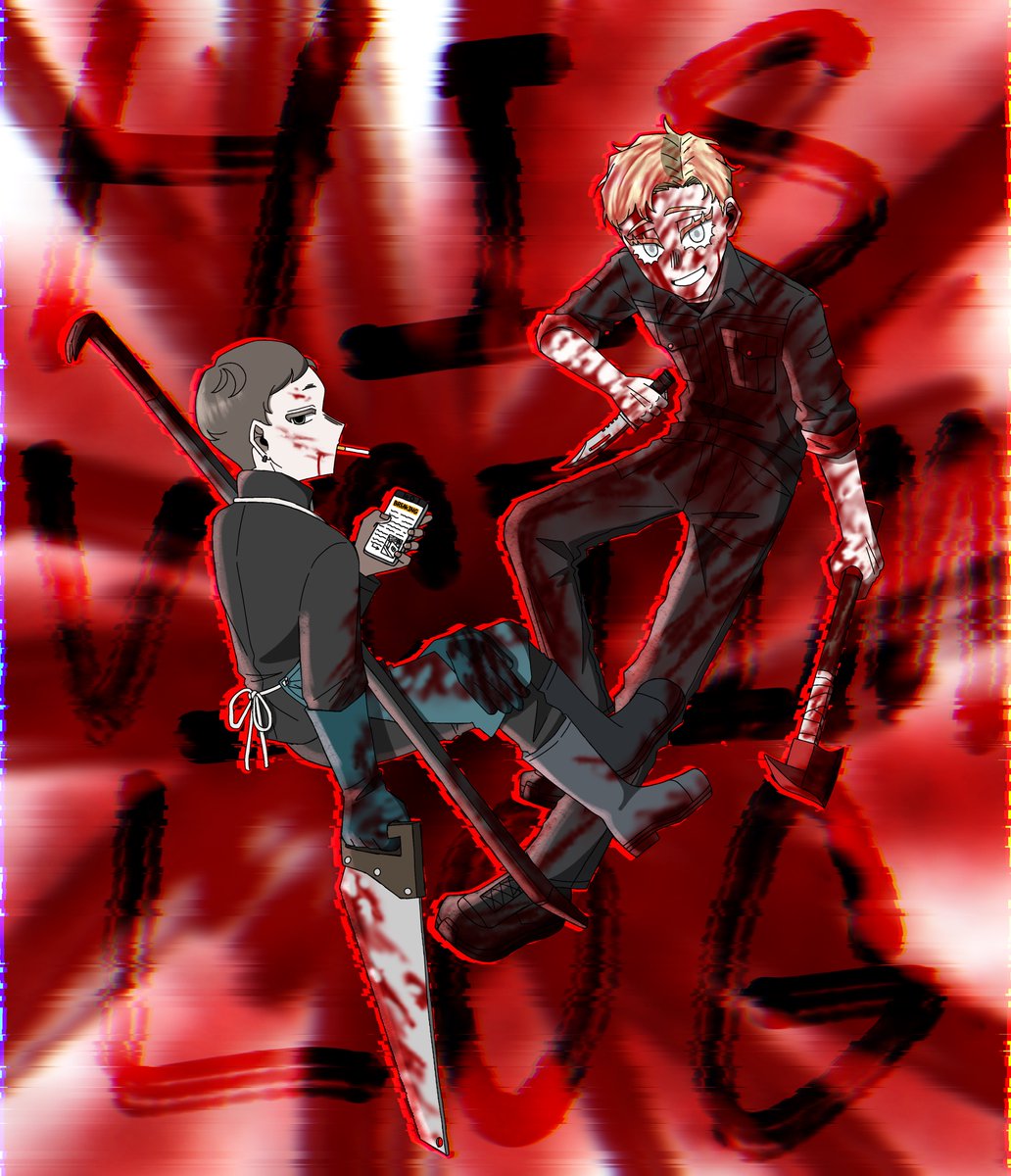 WCsk7hnA3G77371's tweet photo. #HisVictimLog
🪓The craziest two🪚
2枚目血なし差分 https://t.co/QfZTUuR3rk