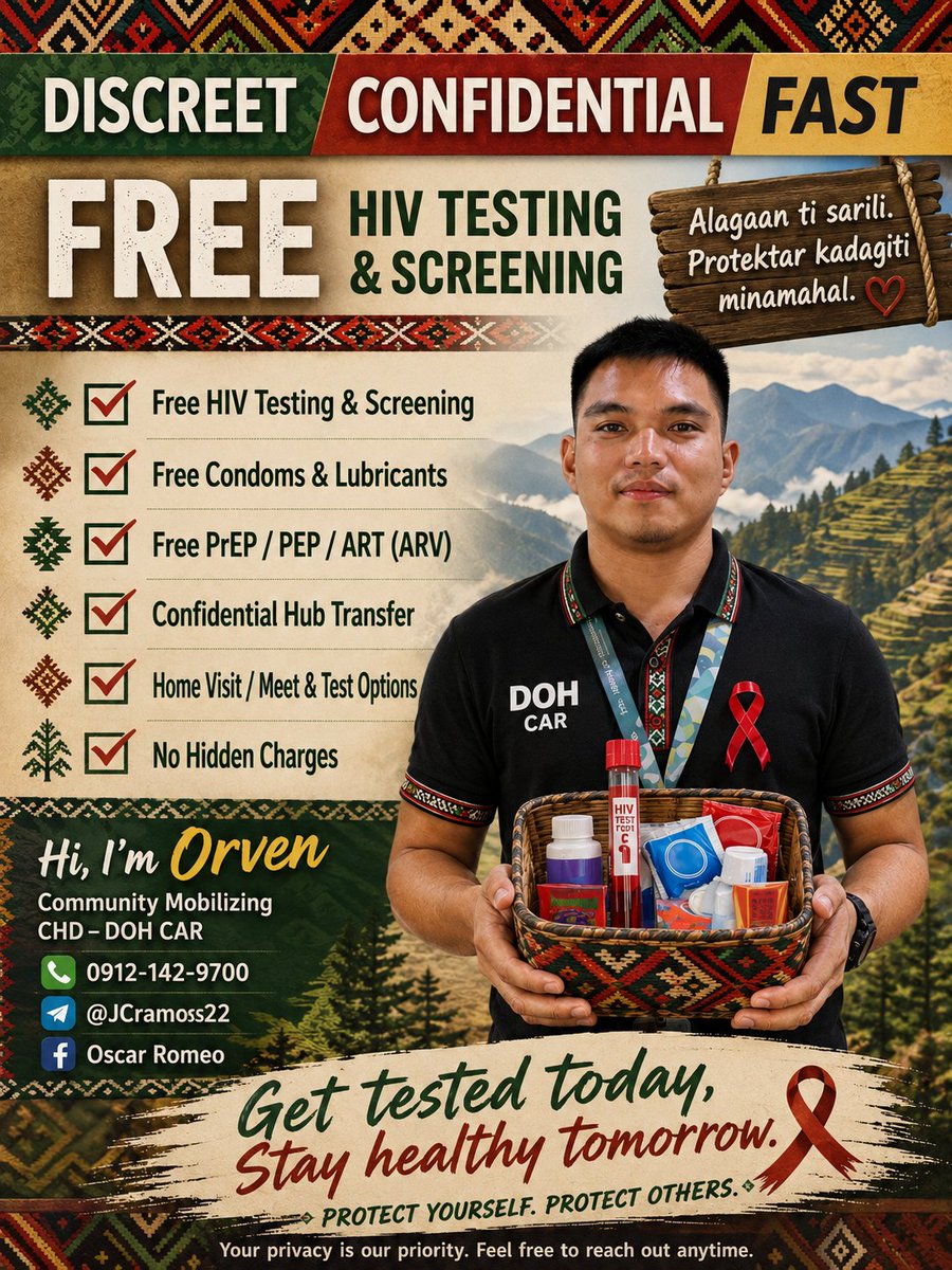 badthewrong1900's tweet photo. #ProjectNAMNAMA #DOHCordillera #HIVAwareness #HIVPrevention #EndHIVandAIDS #AIDSFreeCordillera #KnowYourStatus #alterbaguio #alterbaguiocity #altercordillera #alterbenguet #alterangkol #alterpadli #alterlatrinidad #alterdaddy #alterigorot #altertorogi #altertaraki #baguio https://t.co/p1qZA0LfIx
