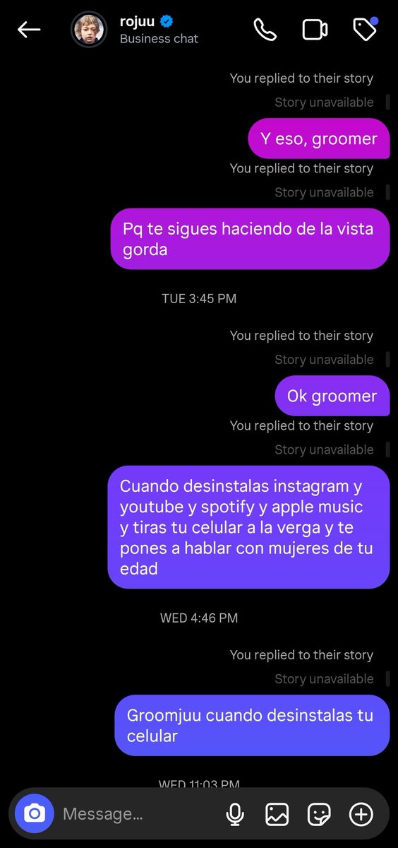 Seitooos's tweet photo. @treetrunkshater Eso le tienen k decir a groomjuu https://t.co/osJEvUY1yx