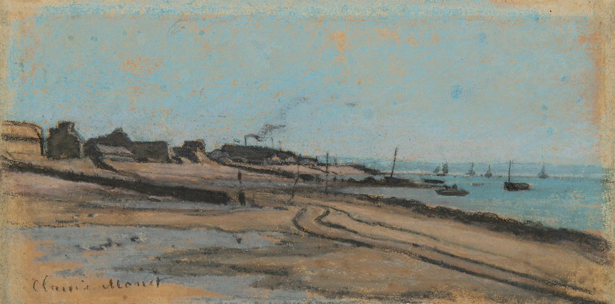 artistmonet's tweet photo. Sainte-Adresse, view of the Perrey - 1863/1864 #artbots #monet https://t.co/PvoX6I78SQ