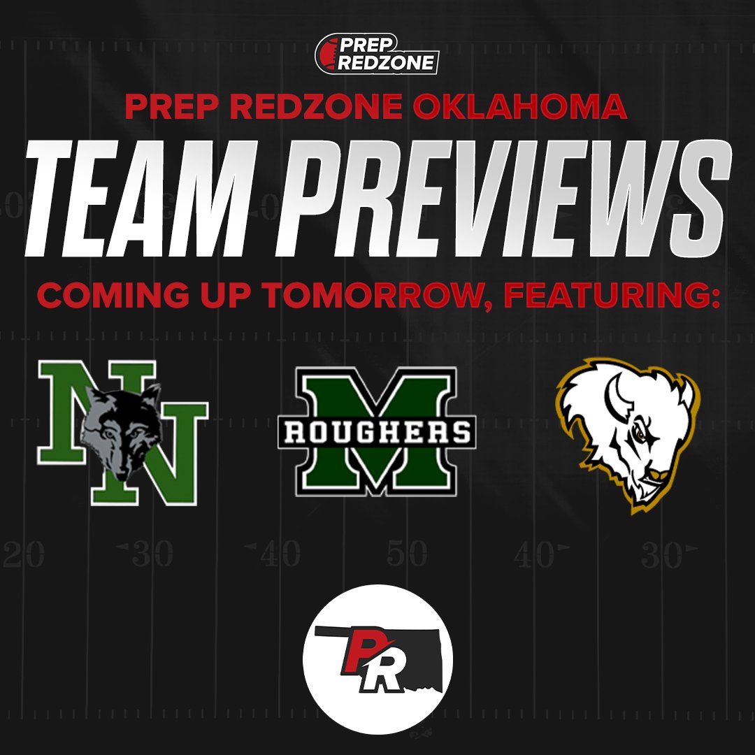 PrepRedzoneOK's tweet photo. The Preview Series Continues Tomorrow With Complete & In-Depth Breakdowns On Three More Teams! @NNFootball, @RougherNation & @McAlesterFB On https://t.co/Fc8YPKhuQJ & https://t.co/2pF40YBIOX #OKPreps https://t.co/bhd4HcMqoI