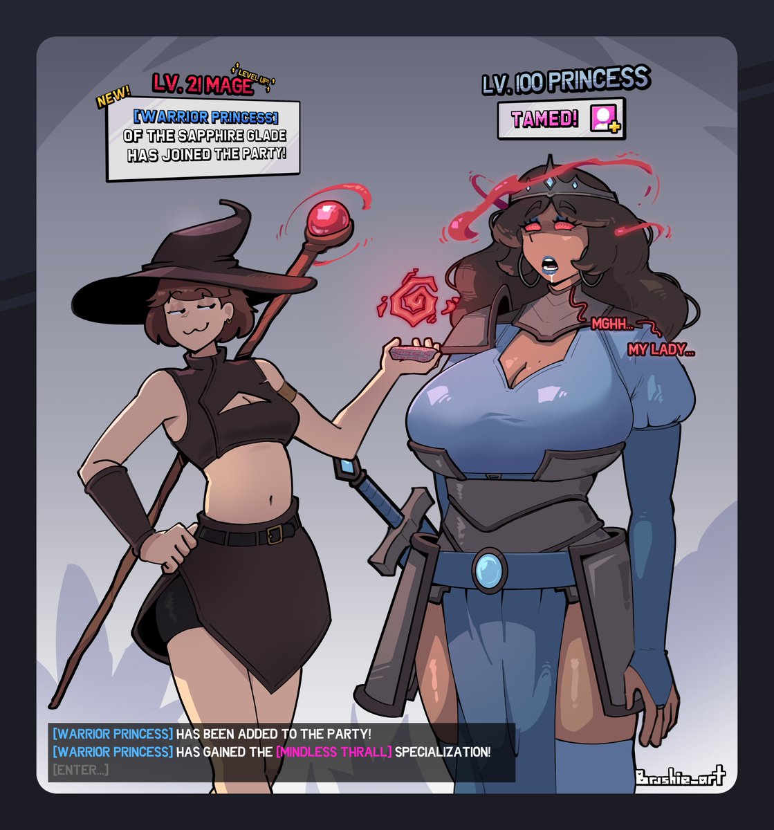 Brushie_Art's tweet photo. Noobs love it, Vets hate it!

Speed through game progression with this one easy trick! [Comm] https://t.co/duj1likBYd
