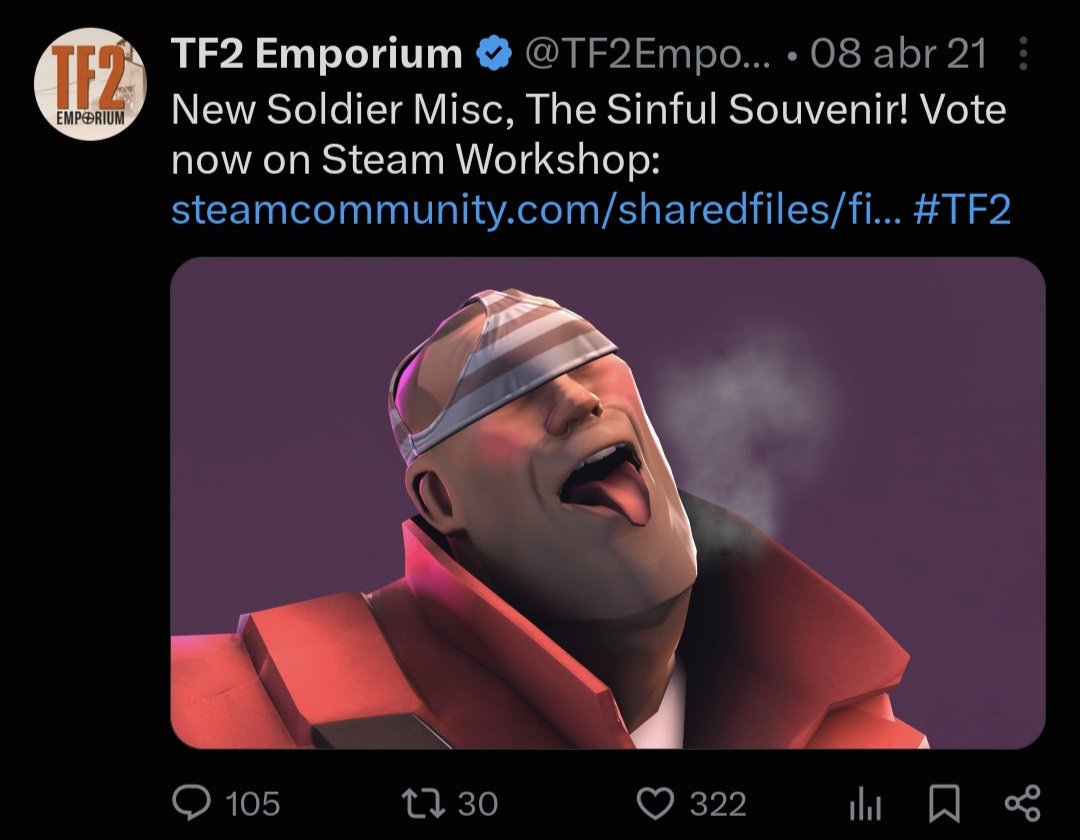 omar_lksde's tweet photo. @NotW1ssam The fucking sloporium always posts the most horrible content in the workshop
Here's one example https://t.co/yV16q3gIRA