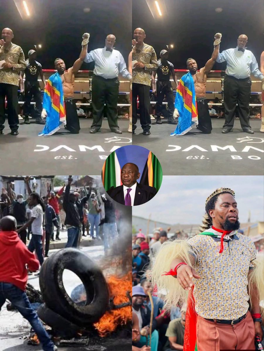 ChinasaNworu's tweet photo. The Congolese community in South Africa is in mourning. Boxer Roméo Katompa, widely known by his nickname "Bololo," died during the night of July 16–17 after being burned alive in an attack in Johannesburg. According to initial reports, the tragedy is believed to be linked to the wave of xenophobic violence currently affecting several parts of South Africa, where foreign nationals have increasingly become targets.

Having lived in South Africa for several years, Katompa had built his life there. Married to a South African woman and the father of one child, he was a respected figure within the Congolese diaspora. He was also well known in boxing circles, having served as a sparring partner for Junior Makabu, the former WBC cruiserweight world champion.

The exact circumstances surrounding his death have yet to be fully established, but the news has already sparked deep grief among Congolese nationals living in South Africa and across the African boxing community.

The tragedy once again highlights the recurring issue of violence against foreign nationals in South Africa, a persistent problem that has repeatedly claimed the lives of members of African communities living in the country, including Cameroonians.
@radiobiafralive