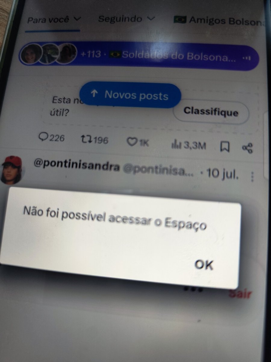 marviorocha's tweet photo. @AsquinoCristina As vezes é difícil acessar o soldados do Bolsonaro o que está acontecendo https://t.co/sZsSwcJAip