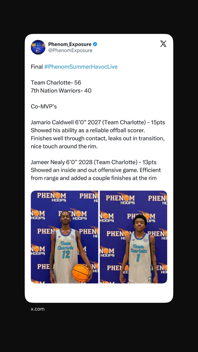 GaringerMbb's tweet photo. College Coaches Catch Them At @Phenom_Hoops tomorrow at 1pm &amp; 4pm‼️ https://t.co/jgxMAFDszP