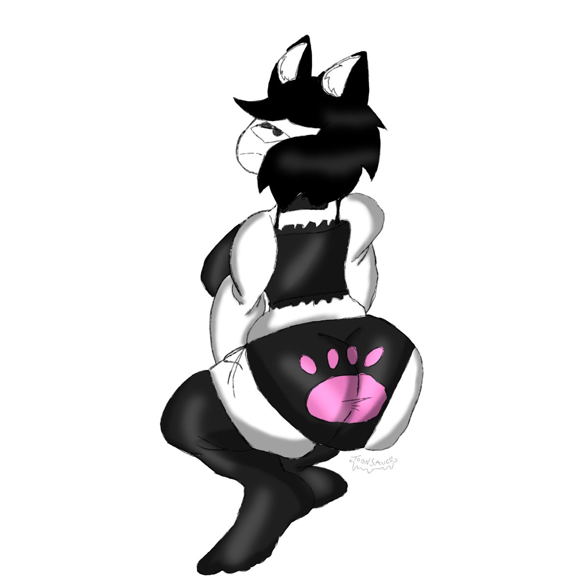 Toonsauce1's tweet photo. Nyah Lady @Rei_Drawzz https://t.co/PmL1C9iV9N