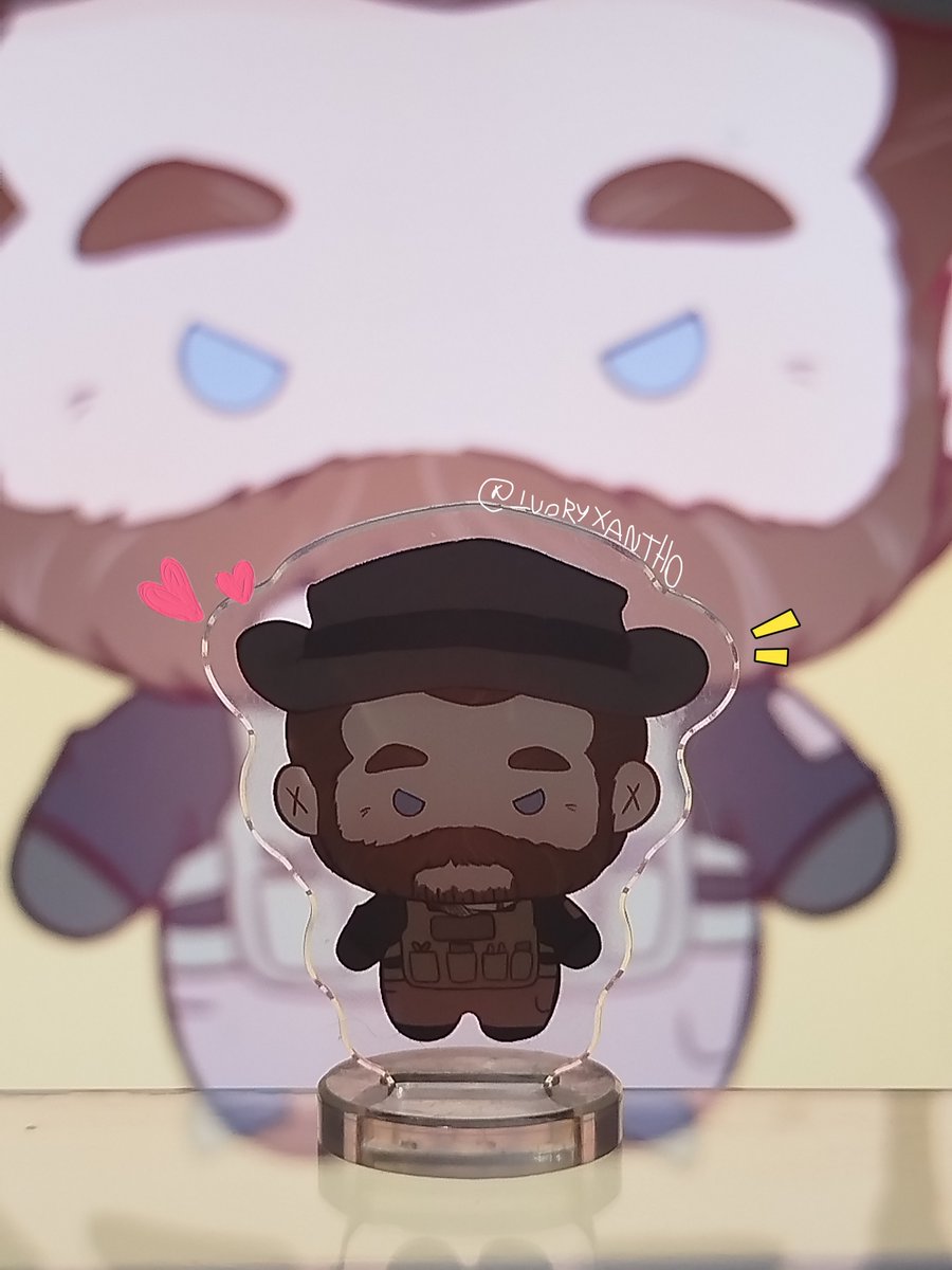 IvoryXantho's tweet photo. Little Captain Price for my desk 🤏
#captainPrice #JohnPrice https://t.co/DIeufEu1GT