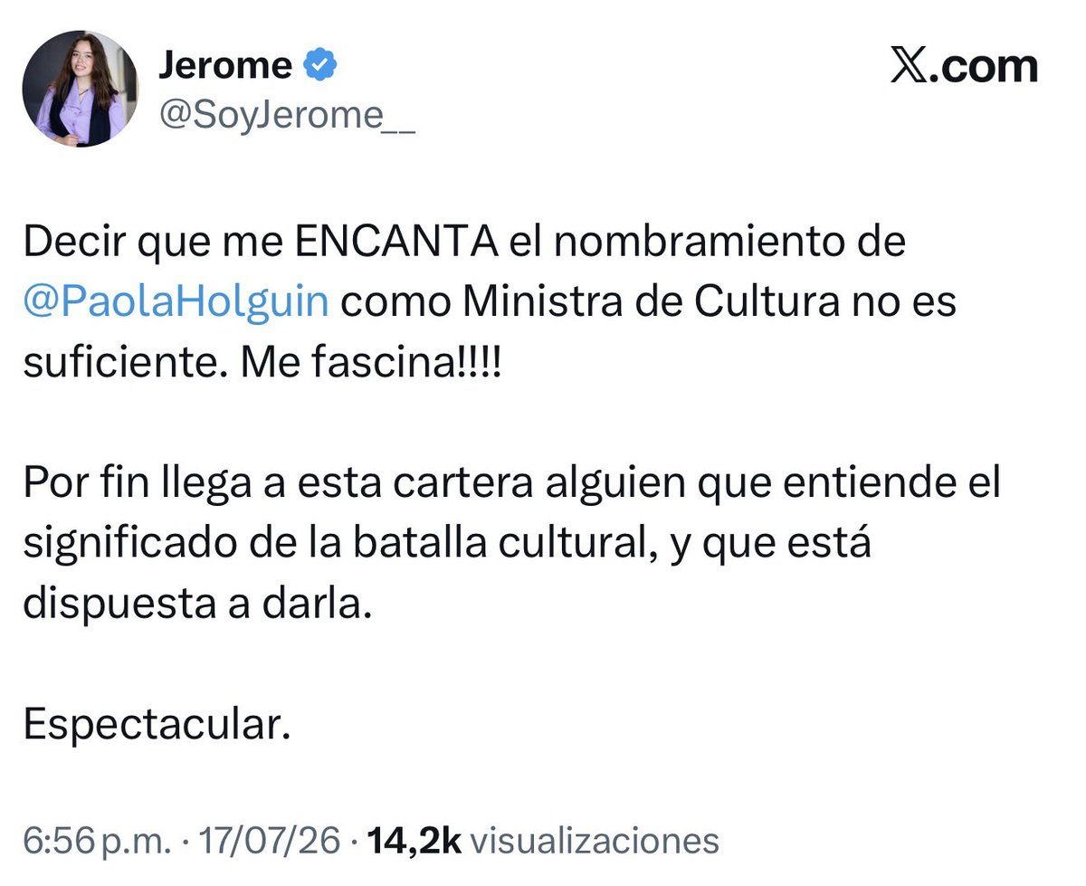 sergiojaimess's tweet photo. Debía existir este tweet para comprender que efectivamente esta adolescente está en su etapa de primípara politiquera. 

No sabe nada, lo aplaude todo. https://t.co/HuAMurtp7t