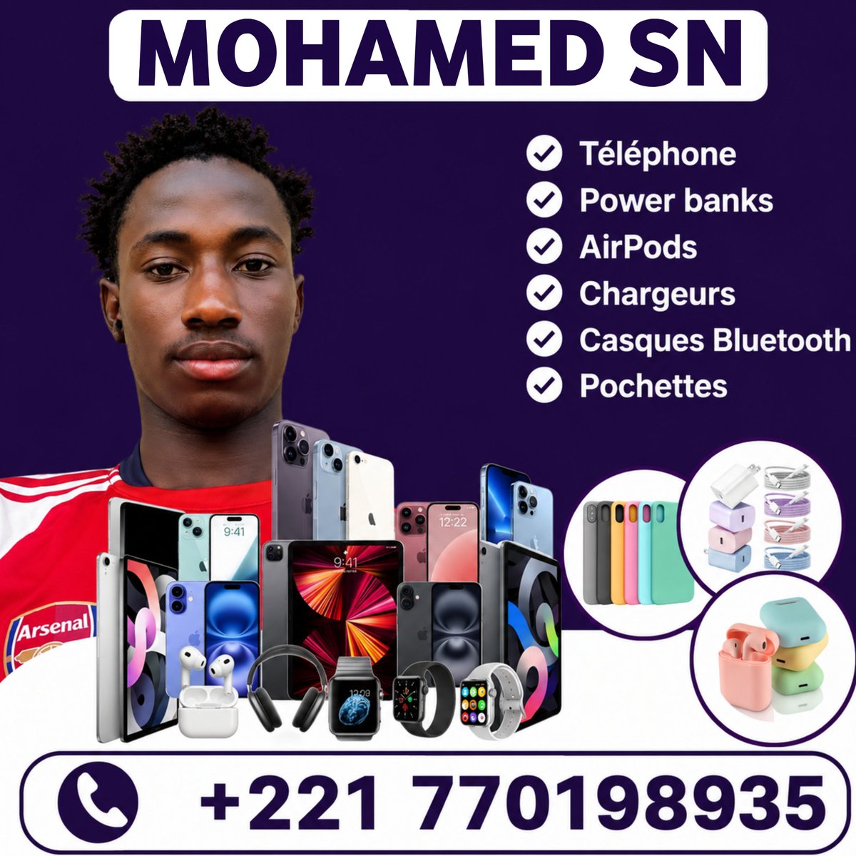 Elou_DESIGN's tweet photo. ✨ ELOU DESIGN – Donnez vie à vos idées ! 🎨

✅ Logos personnalisés
✅ Affiches &amp; Flyers
✅ Visuels réseaux sociaux
✅ Designs modernes à prix abordables

📲 WhatsApp : +221 75 522 53 35

#ELOUDesign #Graphisme #Design #Logo #Sénégal #Créativité https://t.co/5m4vbP4IVx