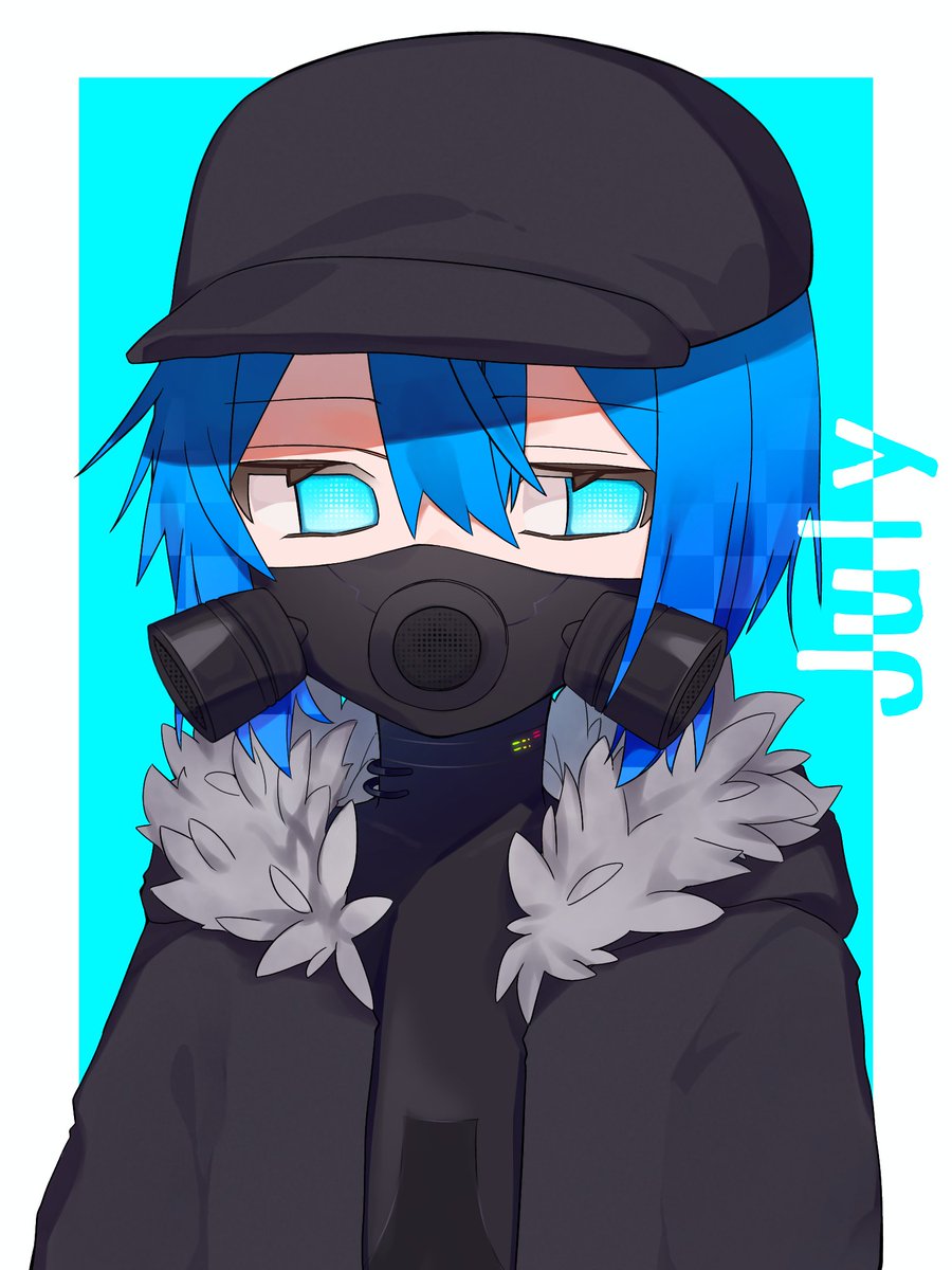 mihaemon_1121's tweet photo. 7月イラスト：瑠璃 https://t.co/PaYY5i97SL