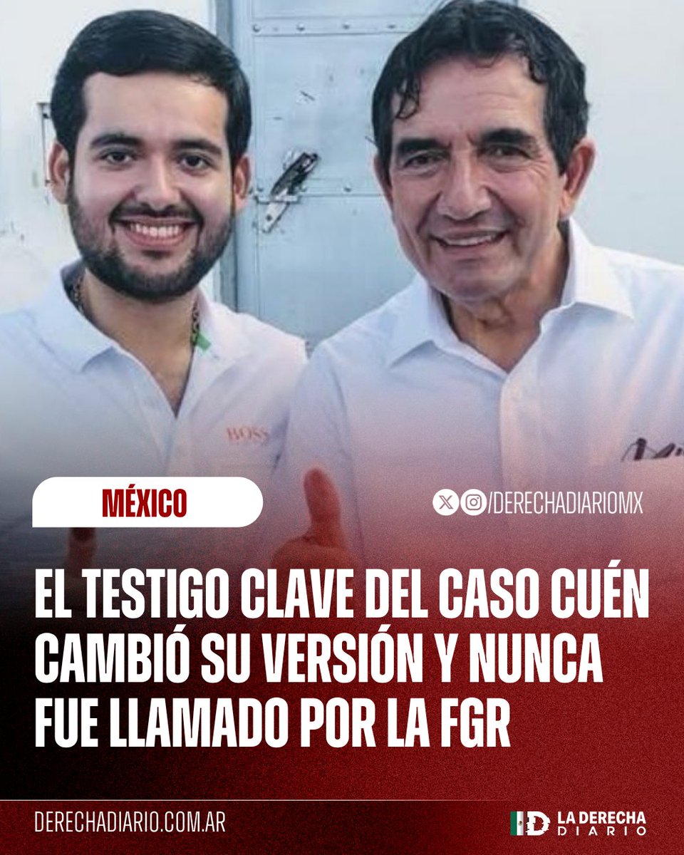 DerechaDiarioMX's tweet photo. 🚨🇲🇽 | SIN RESPUESTAS: Fausto Corrales, identificado como el único testigo presencial de la muerte de Héctor Melesio Cuén, cambió su versión de los hechos y, aun así, nunca fue llamado a declarar por la FGR. 

Además de haber trasladado a Cuén el día de su muerte, también estuvo involucrado en el montaje presentado inicialmente por la Fiscalía de Sinaloa, una versión que posteriormente fue desmentida por la propia FGR.