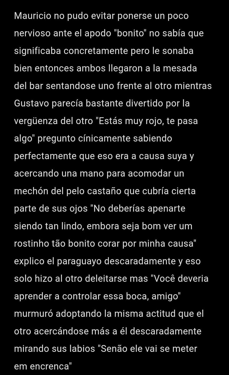 fancyBich's tweet photo. 3. Perdón pero siento que Mauricio es más Mauricio cuando le pongo hablando en portugués https://t.co/a577Riw8He
