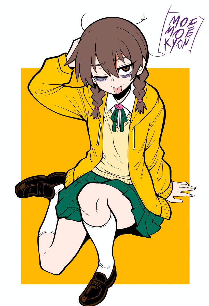 moemoekyonx's tweet photo. So it took a while and I dont think this one needed more polishing but.
Nanao from RAD.
I wish this shitty game wasnt so expensive. She is also probably my spirit animal, I think I have negative luck just like her...
#ギガンティックドライブ #三咲奈々緒 #RobotAlchemicDrive #nanao https://t.co/CodRt4OooJ