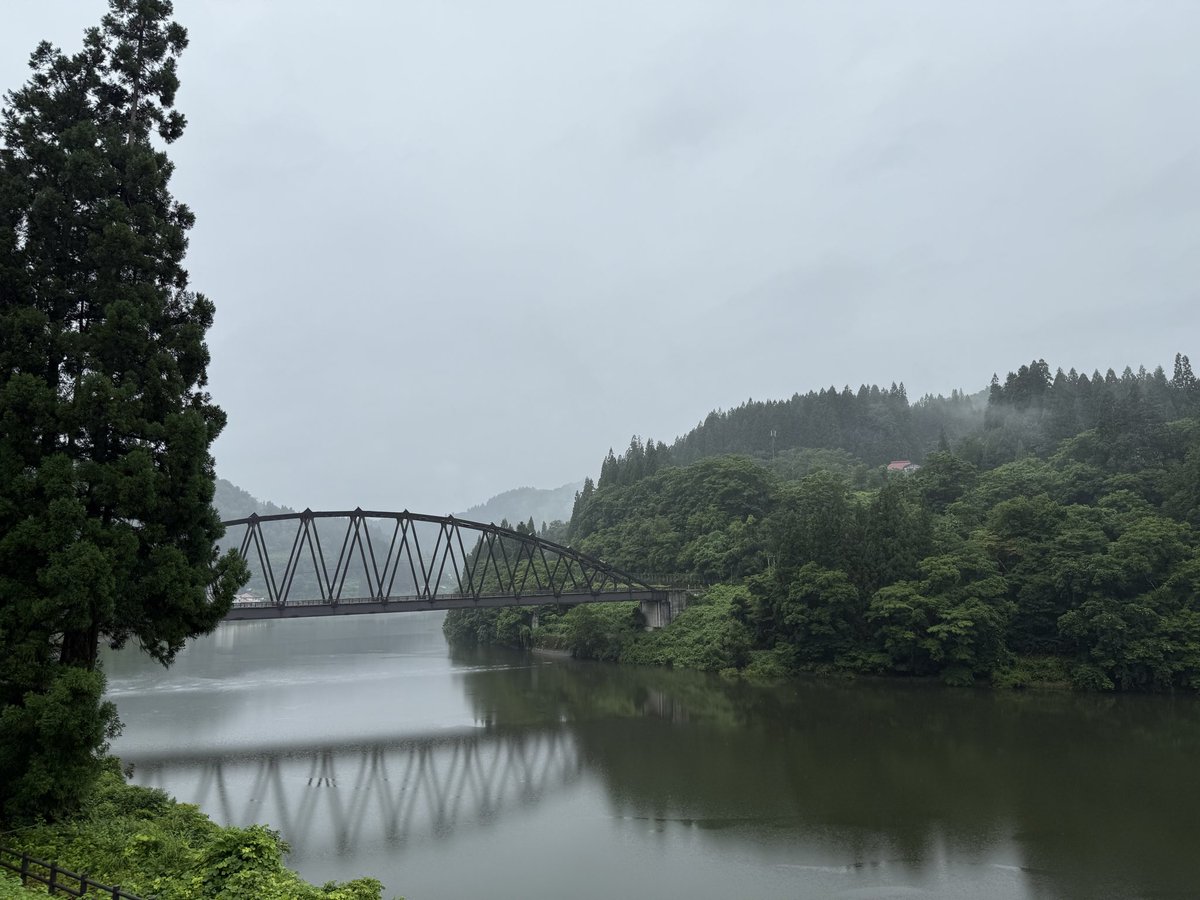 Row0916's tweet photo. 金山町到着 https://t.co/bvp8dxa4Y8
