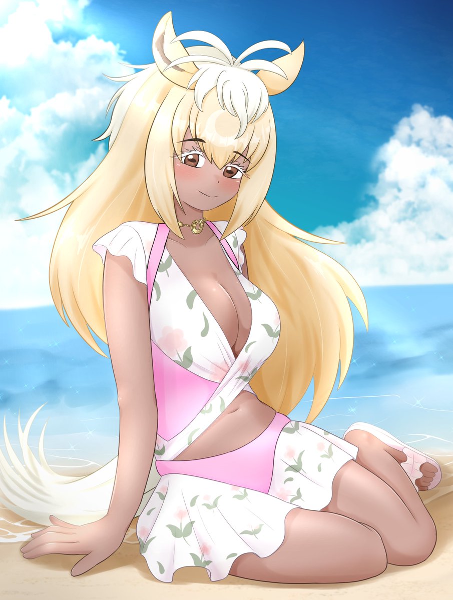 oaug241's tweet photo. つきげちゃん水着良い………… https://t.co/dDK1ohMXFJ