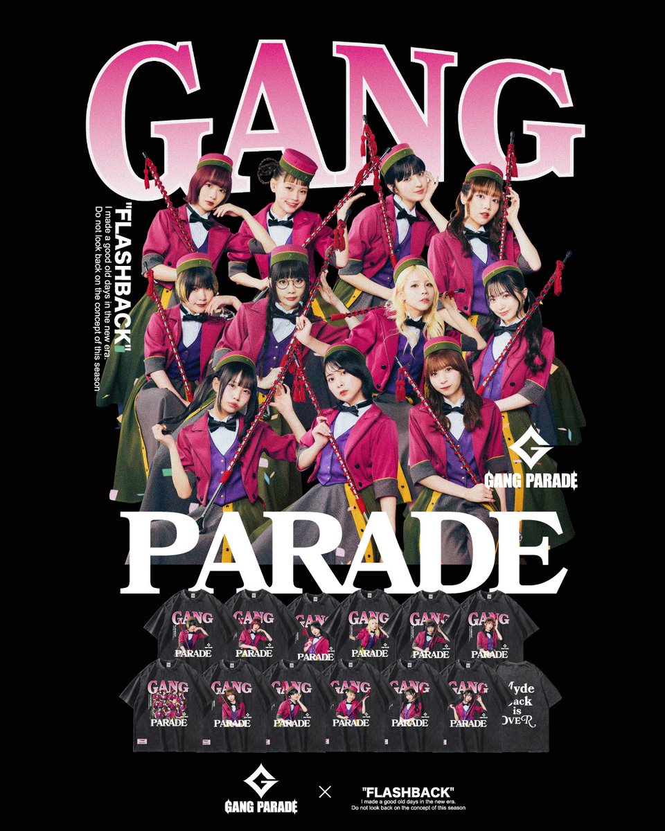 EBeanS_sendai's tweet photo. [3階 M’s by FLASHBACK]
GANG PARADE×M’s by FLASHBACKコラボデザインのTシャツを受注販売が決定！デザインは全12種！ぜひ手に入れてください！
受注期間：7/17(金)～8/16(日)
販売価格：9,900円(税込)
詳細はこちら⇩
https://t.co/o4a9oqZdds
#ギャンパレ仙台の遊び場イービーンズ https://t.co/tnGVBChCNm