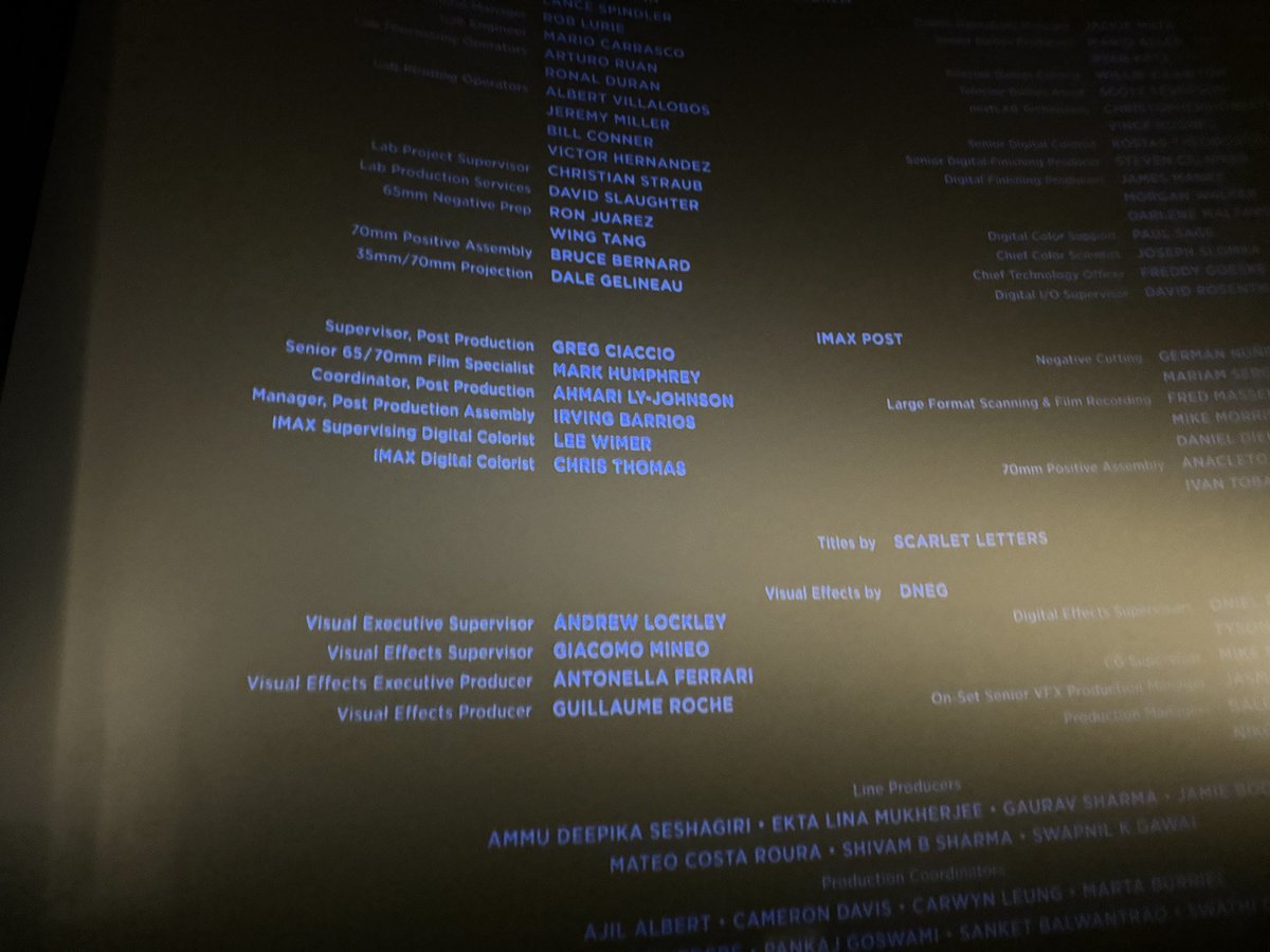 AhmariLJ's tweet photo. Happy #TheOdyssey day!!! This was my first Christopher Nolan film I worked on at @IMAX 70mm!!! Had a ton of fun working on this for the past 2 years and learned so much more about film after Sinners!!! I was able to get our film team to sign my poster 😁 https://t.co/SxYGD5JGNE