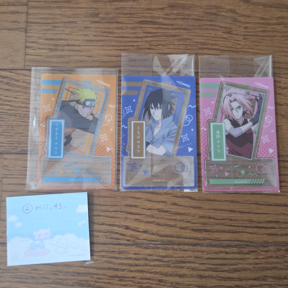 mii_43_'s tweet photo. 【交換】NARUTO　トレーディングコレクトスタンドポップ　セリア　Seria　スタンドポップ

【譲】ナルト、サクラ、サスケ
【求】イタチ

お気軽にお声がけください。
郵送お取引のみ

#NARUTO https://t.co/FhjZEKL6Ex