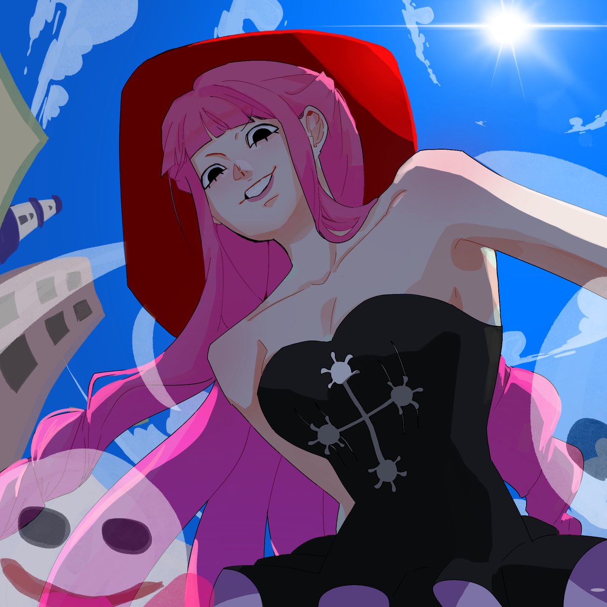 lyowon7Y's tweet photo. 오랜만에 그리니까 좋다 

#ONEPIECE #perona https://t.co/80uuJHwiDk