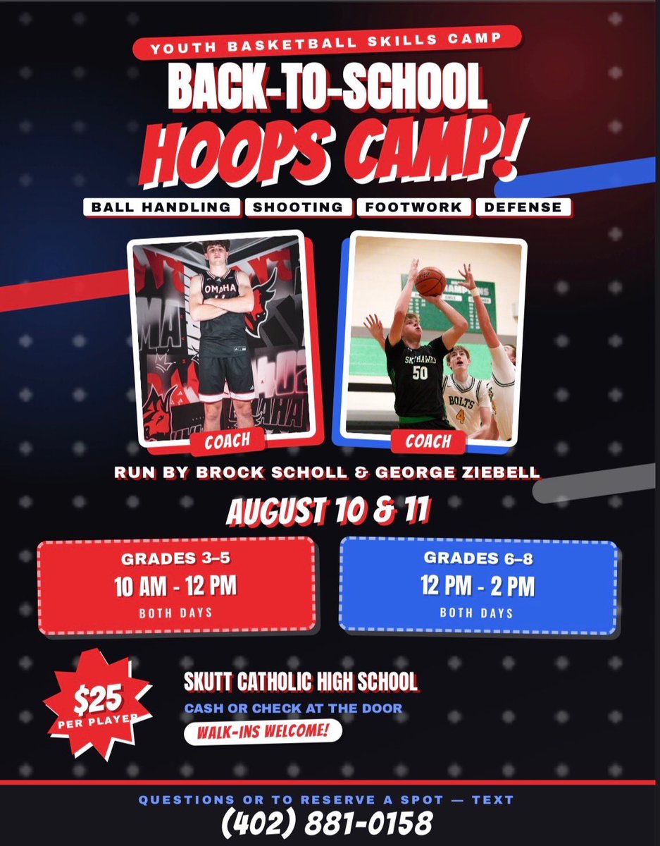 SkuttBasketball's tweet photo. Great camp before school starts! https://t.co/J91Ut3PlQg