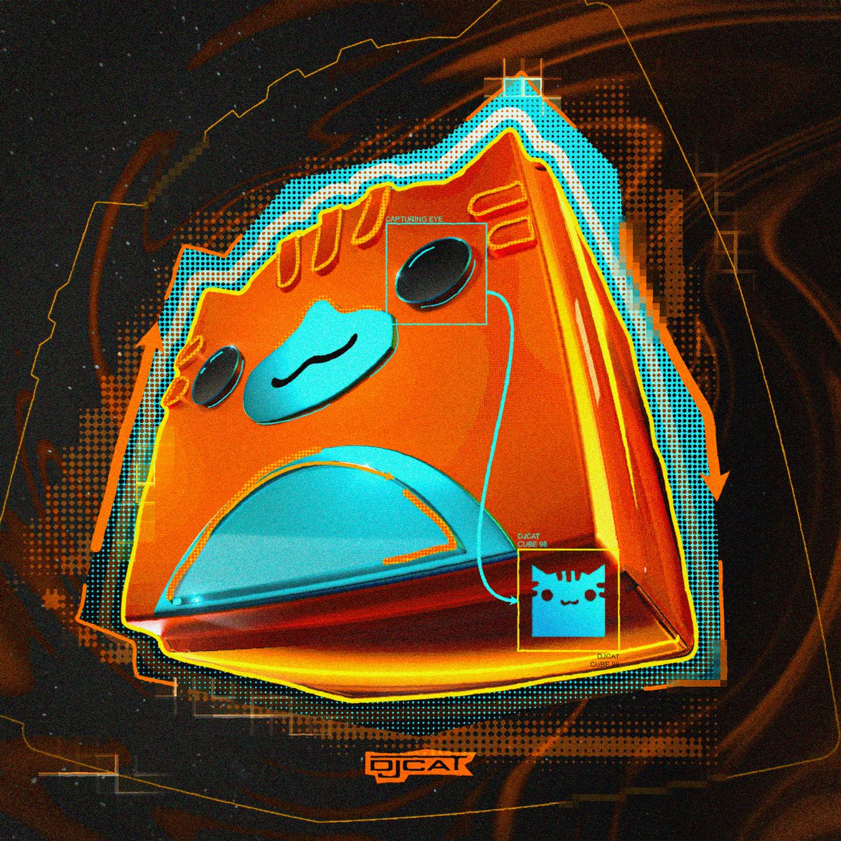Krazy_GFX's tweet photo. PFP para DJCAT! https://t.co/9htcdLLh7r